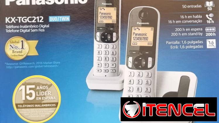 Teléfono  inalambrico  panasonic