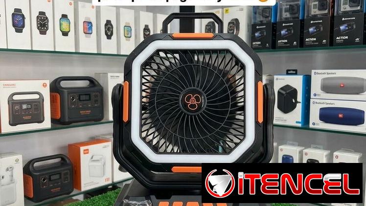 Ventilador recargable