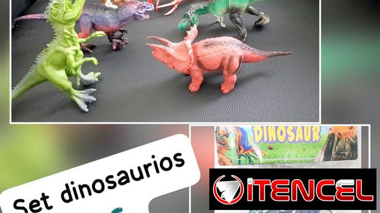 Set de dinosaurios