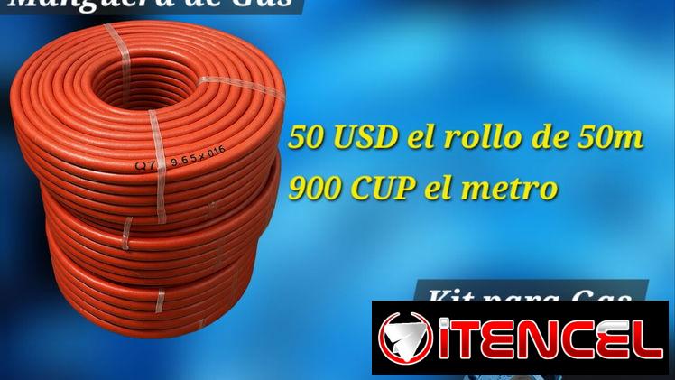 Sistema de Gas 🔥: Regulador de Gas, Manguera de Gas por metros y por rollos, Presillas