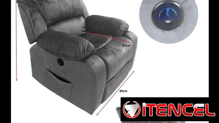 SILLÓN ELÉCTRICO RECLINABLE – Maxi confort, 440 USD – Mensajería gratis