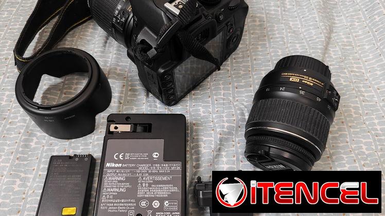 Venta de una cámara réflex digital NIKON D3100!