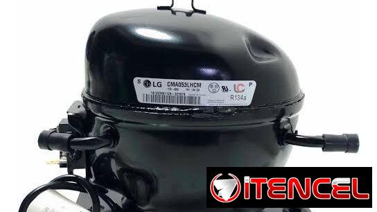 ❄️ Compresor LG CSB035LJCM – 1/8 HP R134A Compresor compacto y eficiente, ideal para sistemas de refrigeración ligera