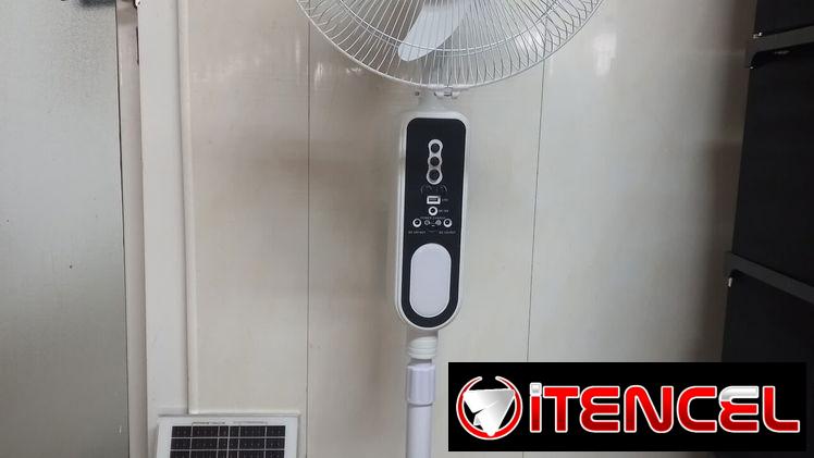 58296067  *Ventilador Solar Recargable STAVEL*! 💰 *Precio: $65* 🛡️ *Garantía: 1 mes*