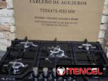 Cocinas de gas empotrables de 5, de 4 y de 3 quemadores