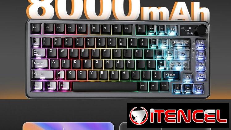 ⌨️Teclado Gaming Mecánico Yunzii B75 Pro Max