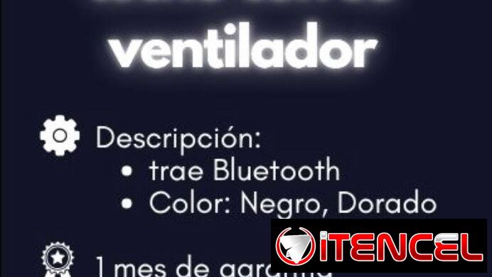 Lámpara inteligente con ventilador