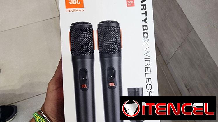 Microfono de Jbl Partybox  2 en 1 inalámbricos