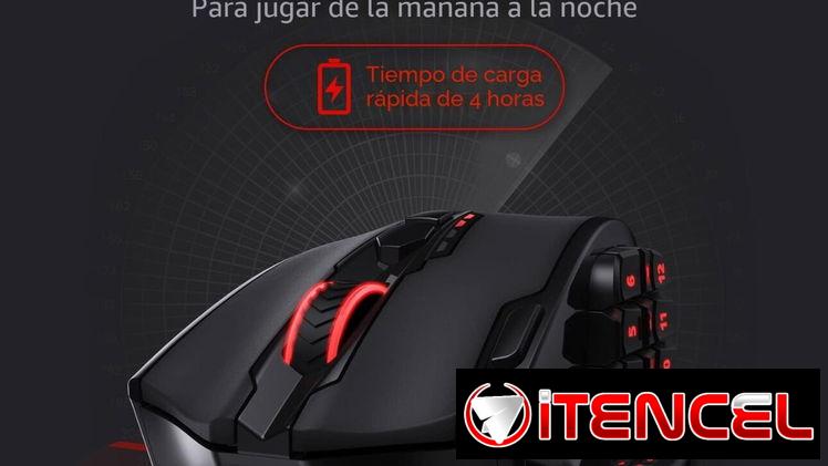 Mouse inalámbrico Redragón impacto elite