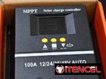 Inversor 4000 watts/ Controlador Solar 100 A/ Cargador 20A / Luces LED Solares / Alarma solar con sensor /control remoto