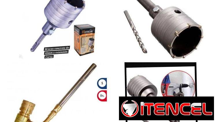 BROCAS DE TUNGSTENO 65MM Y MECHAS PRESTOLAY PARA SOLDADURA