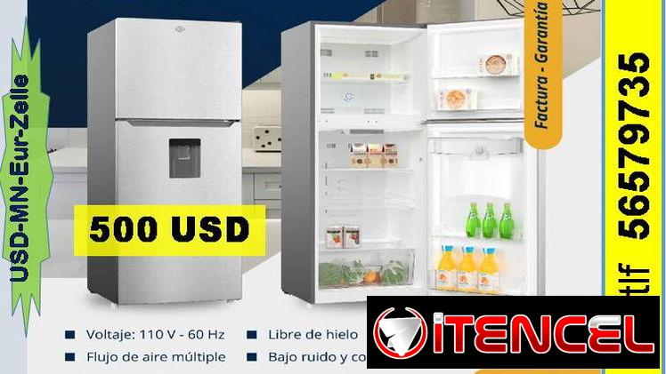 REFRIGERADOR 9.53 pies cúbico  tlf 56579735 /(USD-MN-Eur-Zelle)/Garantía 1 A/Recogida en Marianao/Tpte (Costo Adicional)