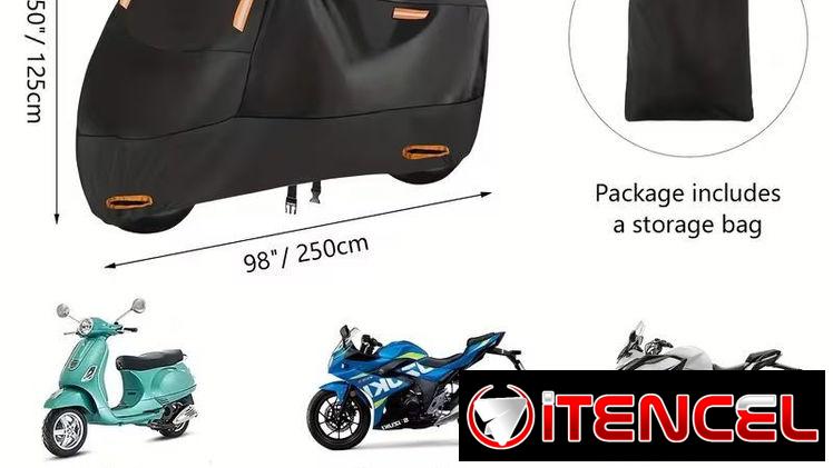 CAPA DE MOTO PARA SOL Y LLUVIA (IMPERMEABLES)