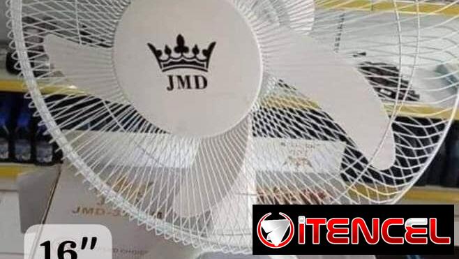 Ventilador recargable de mesa 16″ marca JMD