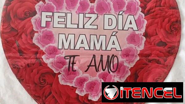 Globo 18″ Corazón Feliz día Mamá(TPEx)