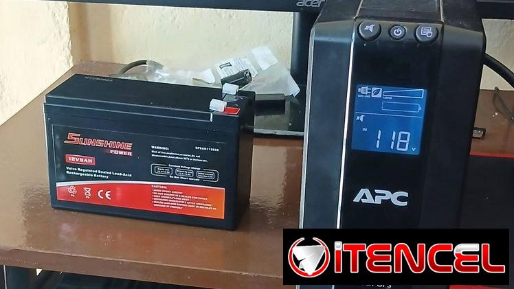 SE VENDE BAKUP BATERÍAS 12volt 9amp 🔋 NUEVA NUEVA 0KLM  EXTRENAR 💲80USD💲  SE DA CON EL CABLE DE LA PC