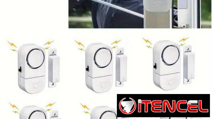☎️53544655 🛵 Entrega Disponible ⭐Sistema avanzado inalámbrico de alarma de seguridad (Pack de 3u) ⭐