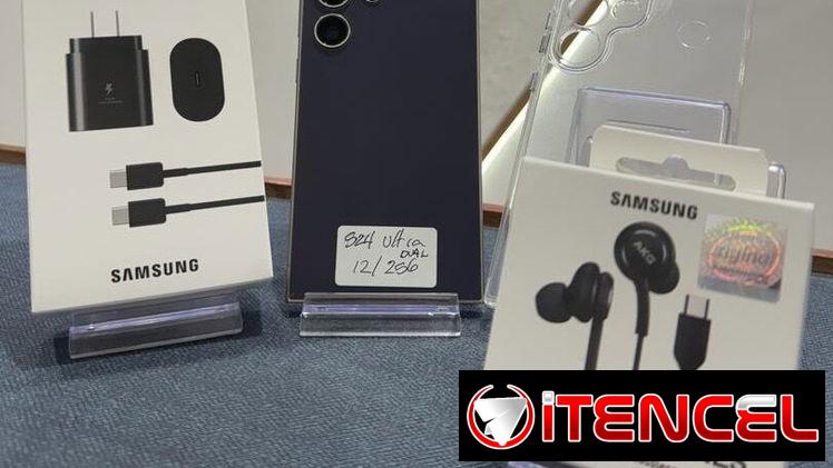 📌 S24 ULTRA 12/256 ⚫️ cargador carga rápida, mica, forro y audífonos regalo❌ Variedad de Modelos 🔥 Garantia 💯