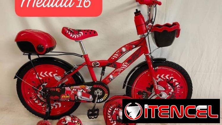 Bicicletas medida 16 para niños