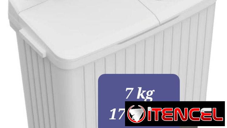 Lavadora semiautomática Eko 7kg