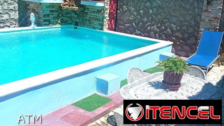 Se renta casa Alain a solo 1 cuadra del mar de Guanabo. Tenemos puscina, billar, planta eléctrica..whatssap 5 2959440