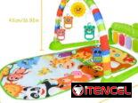 Gimnasio De Juegos Para Bebes. Incluye Manta de Juego. Piano con 3 Sonidos. Arco con 5 Accesorios colgantes. Nuevo! 0km!