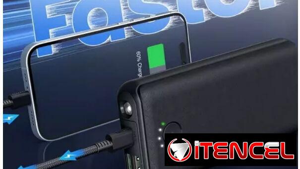 Batería portátil 40000mAh-Powerbank-Con interna