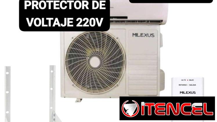 SPLIT MILEXUS 2T + SOPORTE + PROTECTOR DE VOLTAJE 220V, Garantía de 6 meses, Entrega por un mínimo costo adicional para