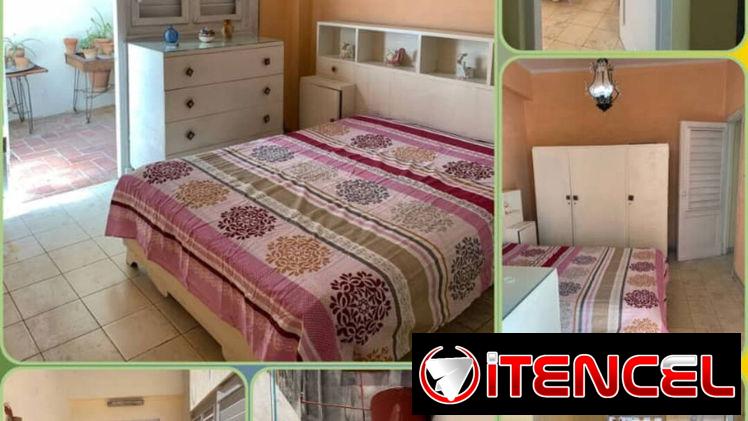 !!!Se alquila apartamento en centro Habana, con dos habitaciones climatizadas, agua caliente y otras comodidades!!!