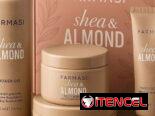 SET REGALO DE ALMENDRA CON CREMA, EXFOLIANTE, GEL DE BAÑO Y CREMA PARA LAS MANOS DE LA MARCA FARMASI
