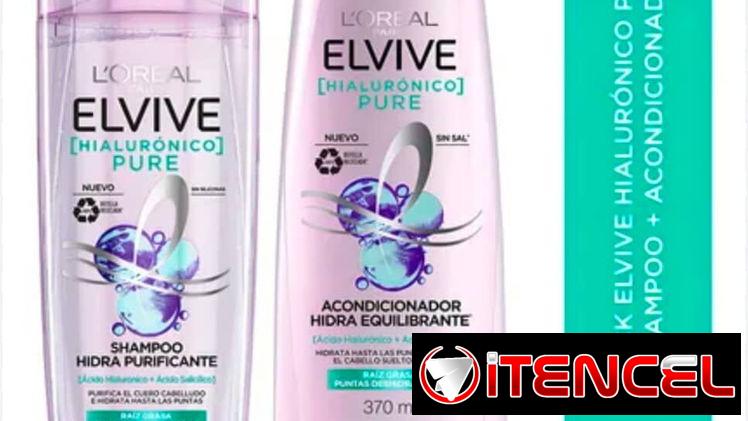 CHAMPÚ Y ACONDICIONADOR LOREAL ELVIVE