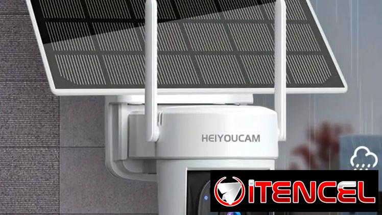 Cámara de seguridad Solar Wifi/ 4Mpx/visión nocturna automática