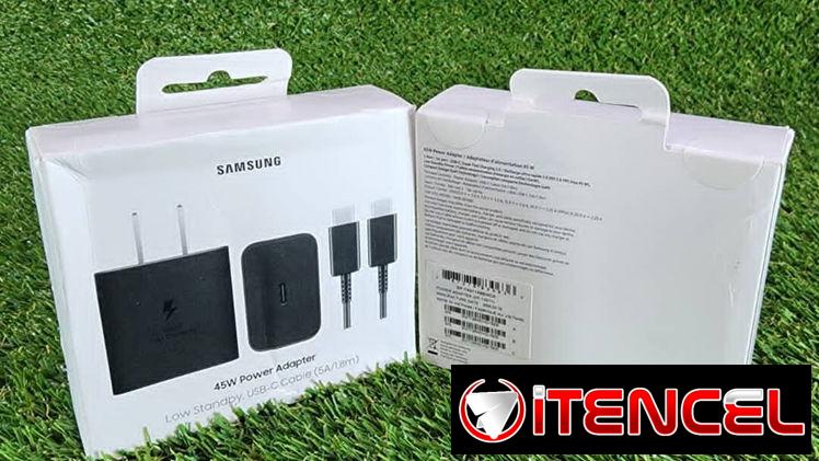 Cargador Original Samsung 45W Carga Superrápida 2.0.Sellado