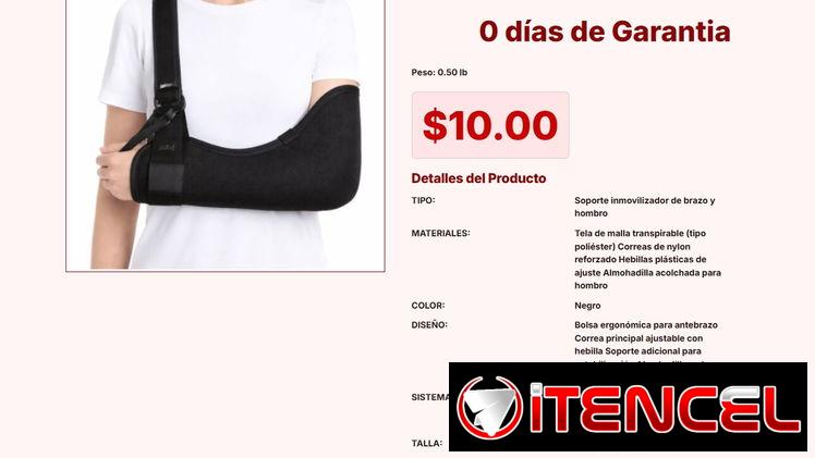 CABESTRILLO ORTOPÉDICO AJUSTABLE PARA BRAZO VPT#-0056