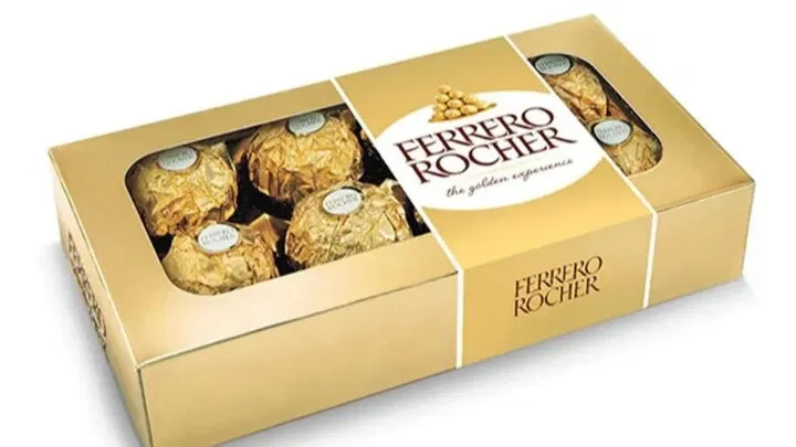 Bombons Ferrero Rocher de 8 piezas