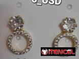 Finos Aretes _ Oro laminado