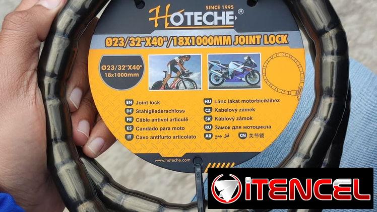 Candado de moto y bicicleta