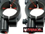 Bases para espejos de motos Rosca M8