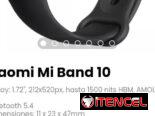 Xiaomi Mi Band 10. Versión global. En blanco, rosa y negro