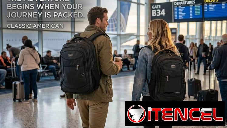 Mochilas GRANDES CLASSIC AMERICAN  ✨Impermeables ☔, Resistentes💪🏻 y