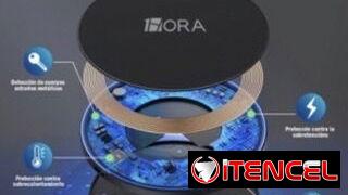 Base de carga inalambrica  de 15w (no incluye cargador de CA)