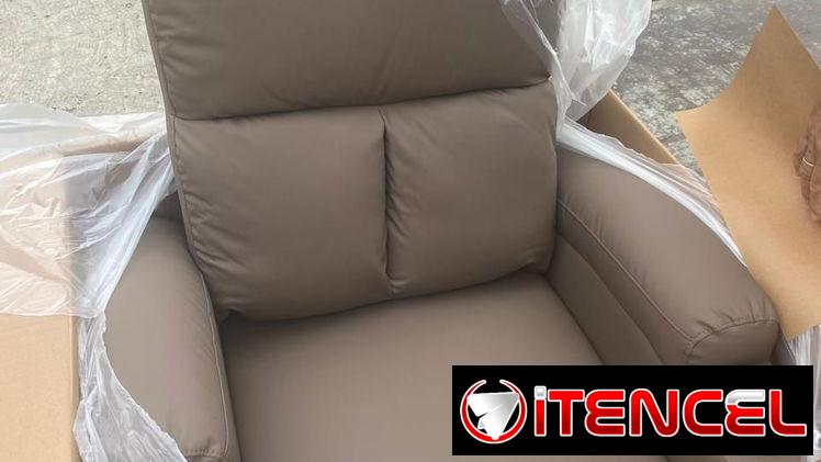 Sillon reclinable de cuerina. Mensajería por costo adicional