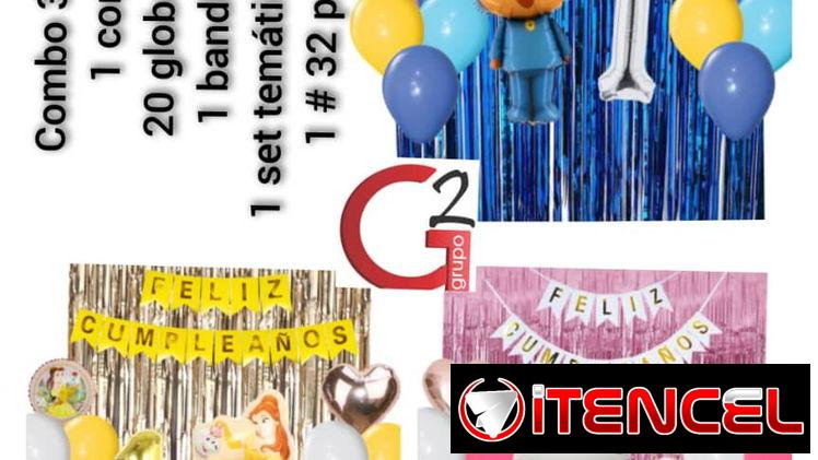 Todo tipo de artículos para decoración de fiestas y cumpleaños 🎂 🎊 ✨️