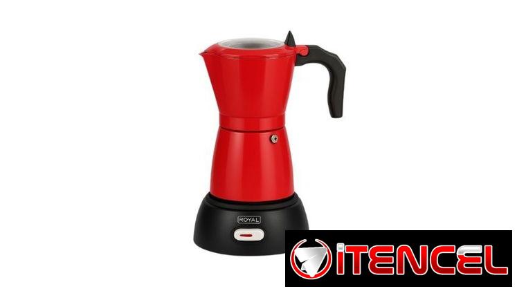 CAFETERA ELÉCTRICA ROYAL ROJA/RCE1709 VPT#