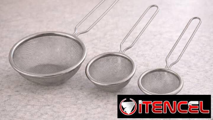 Coladores 3 piezas metálico de cocina