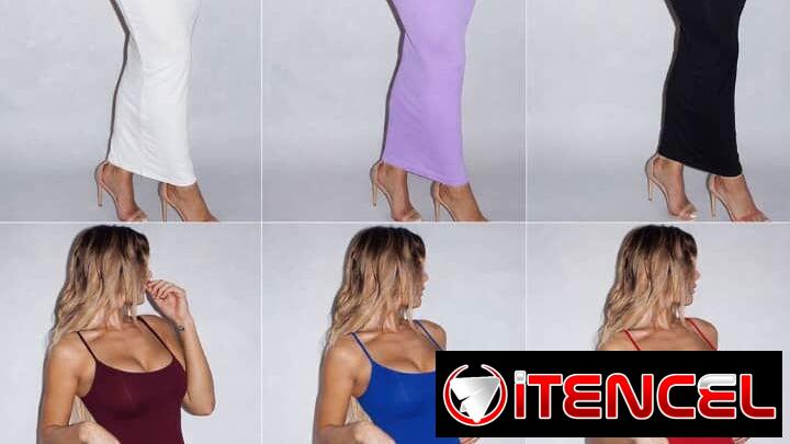 Vestidos Enterizos Elastizados $3500 cup