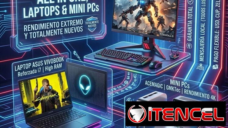 🎮✨🎄 ¡YA LLEGARON LAS MEJORES LAPTOPS 2026!🟦 Intel • 🔴 AMD 🟢 Acer • 🟣 Asus 🟡 HP • 🔵 Lenovo • ⚫ Dell W 56545958