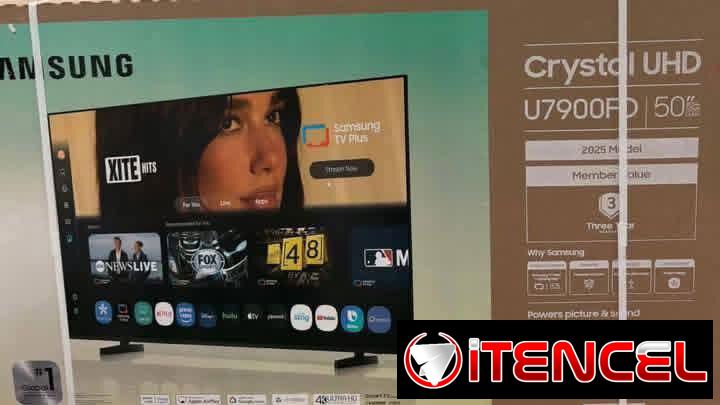 Smart TV 50 pulgadas Samsung UHD 4K 2025 U7900FD Precio $500 USD Transporte Incluido, Factura y Garantía
