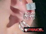 Aretes de perla y gitanillas