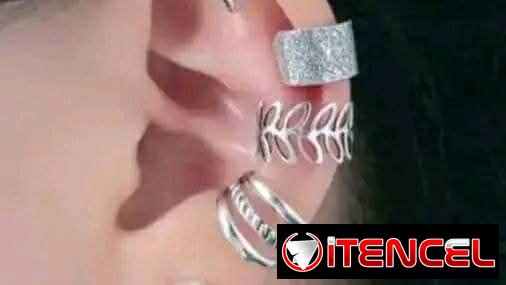 Aretes de perla y gitanillas